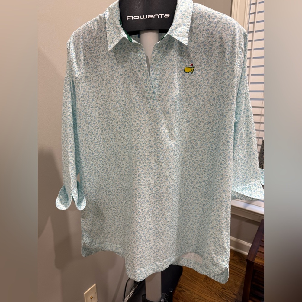 Magnolia Lane Masters Collection 3/4 Sleeve Tunic Shirt XL NWT